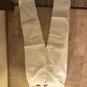 Curve appeal white jeans/size 10
